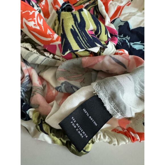 Coco Bianco Floral Blouse Women's‎ Size Small - Picture 9 of 9